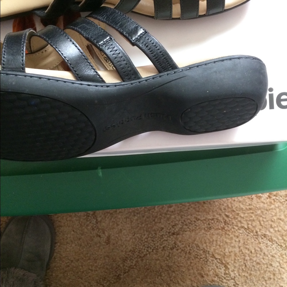 Black sandals